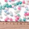 Opaque Acrylic Beads SACR-Q004-02F-4