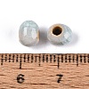Handmade Crackle Porcelain Beads PORC-Q008-06A-08-3
