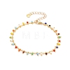 Glass Charm Bracelets X-BJEW-JB05600-03-1