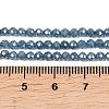 Cubic Zirconia Bead Strands X-ZIRC-C006-01B-04-4