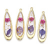 Alloy Epoxy Resin Pendants X1-PALLOY-TAC0044-83-1
