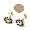 Glass Seed Beads Stud Earrings EJEW-MZ00270-05-3