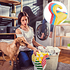 18Pcs 3 Colors Plastic Clothes Hanger for Dog Cat AJEW-DR0001-10-5