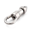 Non-Tarnish 304 Stainless Steel Swivel Clasps STAS-B022-04P-2