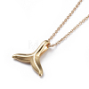 Real 18K Gold Plated Brass Pendants Necklaces NJEW-JN02421-03-2
