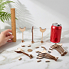 15Pcs Wood Menu Selection Sign AJEW-FG0005-87C-3