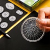 22Pcs Multifunctional Plastic Geometric Drawing Ruler Set PW-WG375D0-01-2