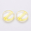 Transparent Acrylic Beads TACR-S154-09A-81-2