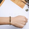 500Pcs 5 Colors Natural Wood Beads WOOD-YW0001-97-6