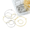 64Pcs 8 Style 316 Surgical Stainless Steel Hoop Earring Findings STAS-FS0001-33-4