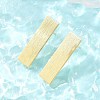 Brass Stud Earrings EJEW-G471-27B-G-2