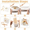 Gold Stamping Graduation Cap Paper Gift Bags CARB-FZC0001-01D-3