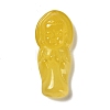 Natural Yellow Agate Carved Pendants LS-G-K349-04B-1
