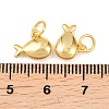 925 Sterling Silver Fish Charms STER-I024-03G-02-3