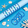 16Pcs 4 Style Handmade Polymer Clay Bead Bracelets BJEW-DR00020-4