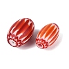 Handmade Millefiori Glass Barrel Beads LA-N002-15F-3