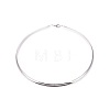 304 Stainless Steel Choker Necklaces and Bangles Jewelry Sets SJEW-L144-A01-P-2