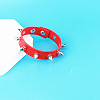 Punk-style Imitation Leather Bangles FS-WG587D3-07-1