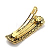 Alloy Retro Hair Barrettes AJEW-K048-09AG-2