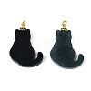 Natural Myanmar Jade Pendants G-N371-08-1