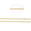 Brass Cable Chains CHC-T008-08G-4