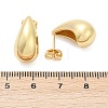 Rack Plating Brass Teardrop Stud Earrings EJEW-R150-05G-4