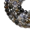Natural Iolite Beads Strands G-G343-B01-4mm-4