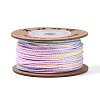 30M Segment Dyed Macrame Cotton Cord OCOR-T018-01L-1