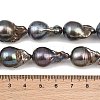 Dyed Natural Baroque Keshi Pearl Beads Strands PA-CBAFEE8-14-4
