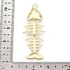 Brass Big Pendants X-KK-N268-02G-3