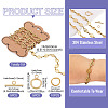 DIY Chain Necklace/Bracelets Kits DIY-TA0015-95G-4