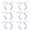 Nylon Thread Bracelets Making AJEW-TAC00103-1