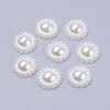 Acrylic Pearl Cabochons MACR-F016-22-1