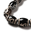 Tibetan Style dZi Beads Strands G-F726-A15-4