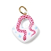 Printing 304 Stainless Steel Pendants STAS-K304-13A-G-1
