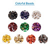 Craftdady 200Pcs 10 Colors Electroplate Glass Seed Beads SEED-CD0001-03B-11