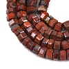 Natural Brecciated Jasper Beads Strands G-G345-C07-2x4mm-4