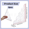 Acrylic Shower Water Guard AJEW-WH0752-468-2