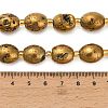 Electroplated Natural Druzy Geode Crystal Beads Strands G-F833-O01-01A-5
