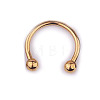 303 Stainless Steel Circular/Horseshoe Barbell Nose Rings WG86D19-20-1