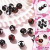 15Pcs 3 Colors Handmade Glass Enamel Beads GLAA-YW0005-87-3