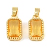 Brass & Glass Pendants GL-CBA96FD-02G-2