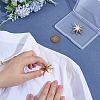 2Pcs Star Alloy Lapel Pins for Backpack Clothes JEWB-PH0001-74KCG-3