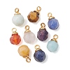 Chakra Natural Mixed Stoned Pendants PALLOY-JF05242-1