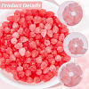 200Pcs Dyed Synthetic Coral Beads CORA-SP0001-22A-6