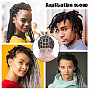 Fibre Wig Hair DIY-WH0750-332B-5