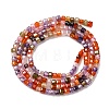 Cubic Zirconia Bead Strands ZIRC-P109-01A-12-4