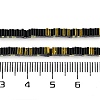 Electroplate Glass Beads Strands GLAA-B023-01A-09-4