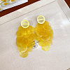 Shell Dangle Stud Earrings FS-WGED06D-03-1
