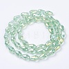 Electroplate Glass Beads Strands LS-EGLA-D015-15x10mm-29-1